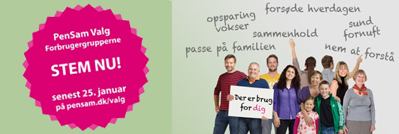Husk at stemme til PenSam-valg